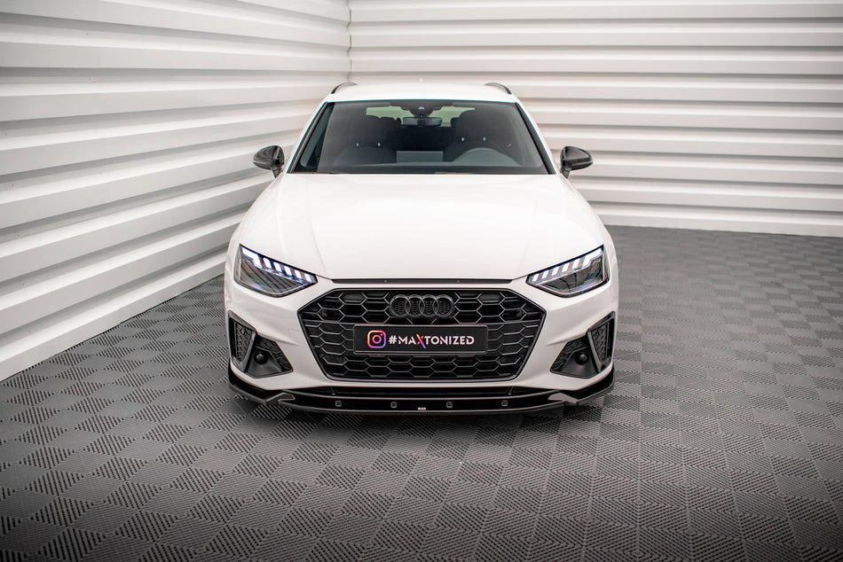 Front Splitter V.1 suitable for Audi A4 S-Line / S4 B9 Facelift