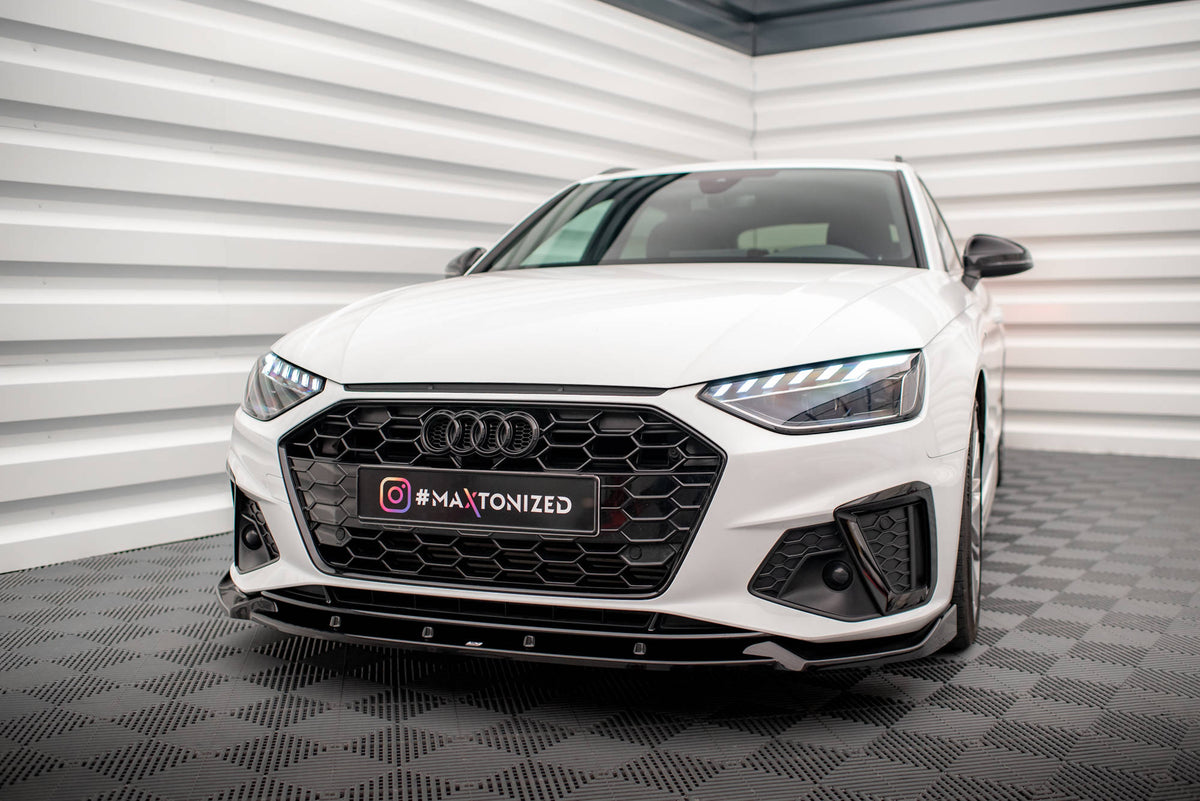 Front Splitter V.1 suitable for Audi A4 S-Line / S4 B9 Facelift