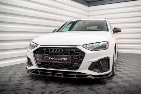 Front Splitter V.1 suitable for Audi A4 S-Line / S4 B9 Facelift
