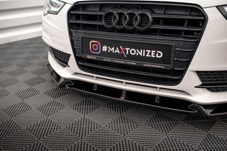 Front Splitter V.1 suitable for Audi A5 Coupe / Sportback 8T Facelift