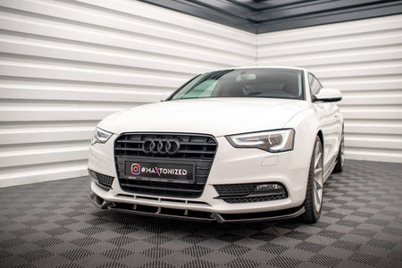 Front Splitter V.1 suitable for Audi A5 Coupe / Sportback 8T Facelift