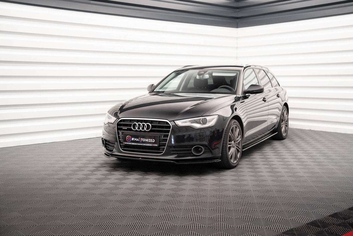 Front Splitter V.1 suitable for Audi A6 C7
