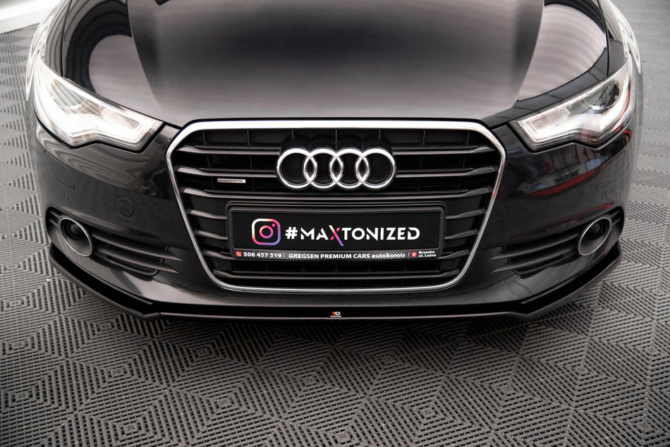Front Splitter V.1 suitable for Audi A6 C7