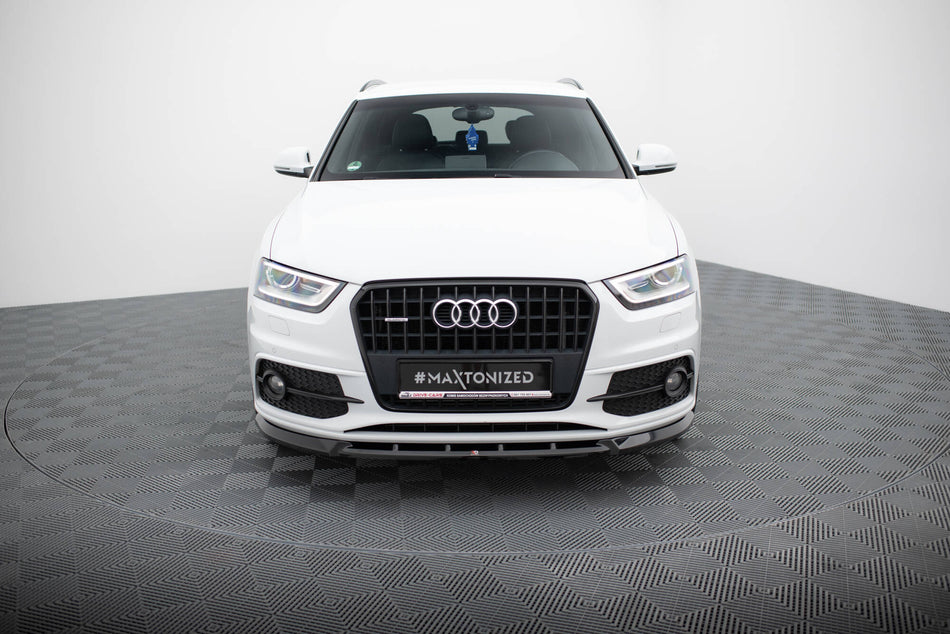 Front Splitter V.1 suitable for Audi Q3 S-line 8U