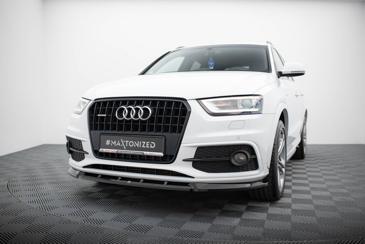 Front Splitter V.1 suitable for Audi Q3 S-line 8U
