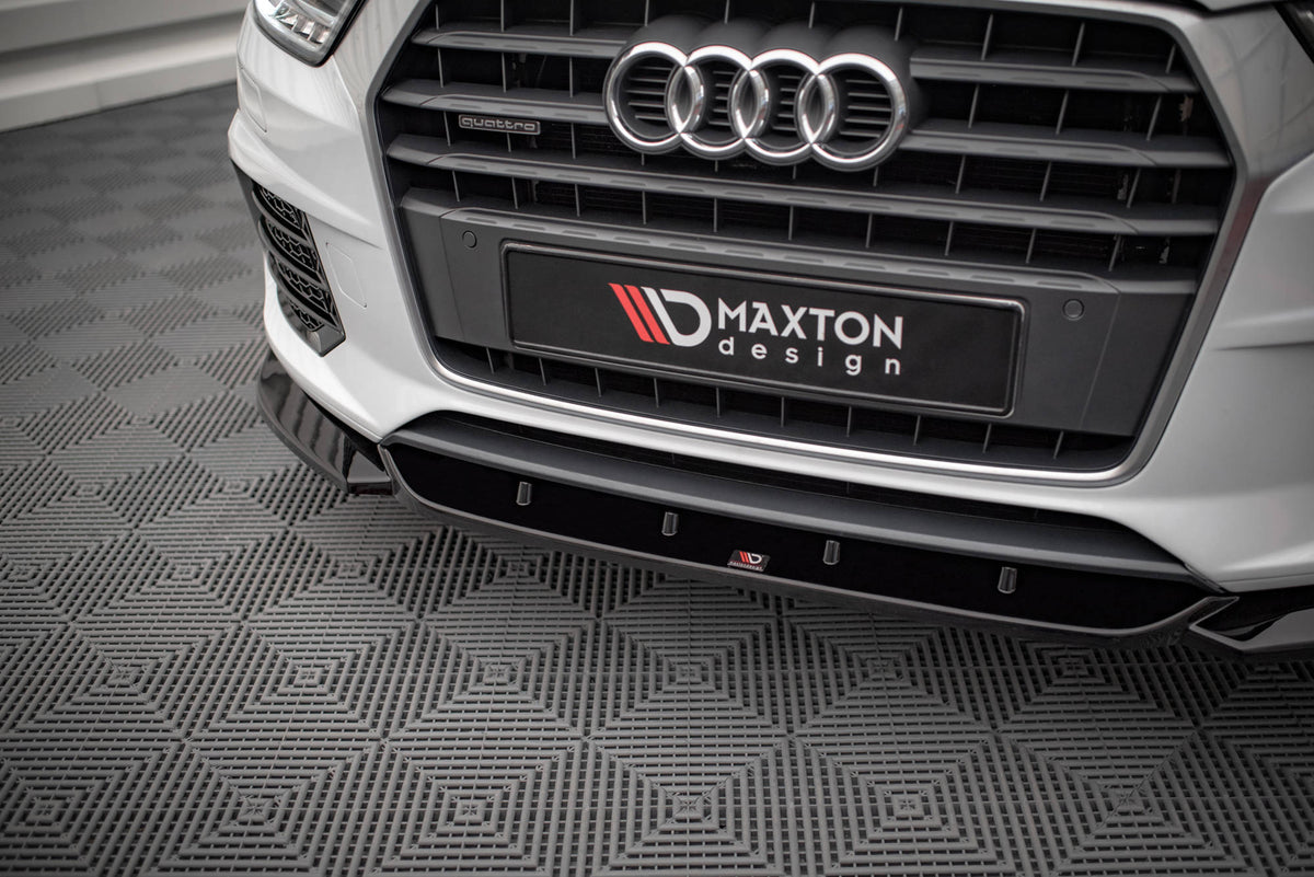 Front Splitter V.1 suitable for Audi Q3 Sport 8U Facelift