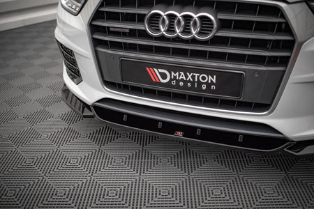 Front Splitter V.1 suitable for Audi Q3 Sport 8U Facelift