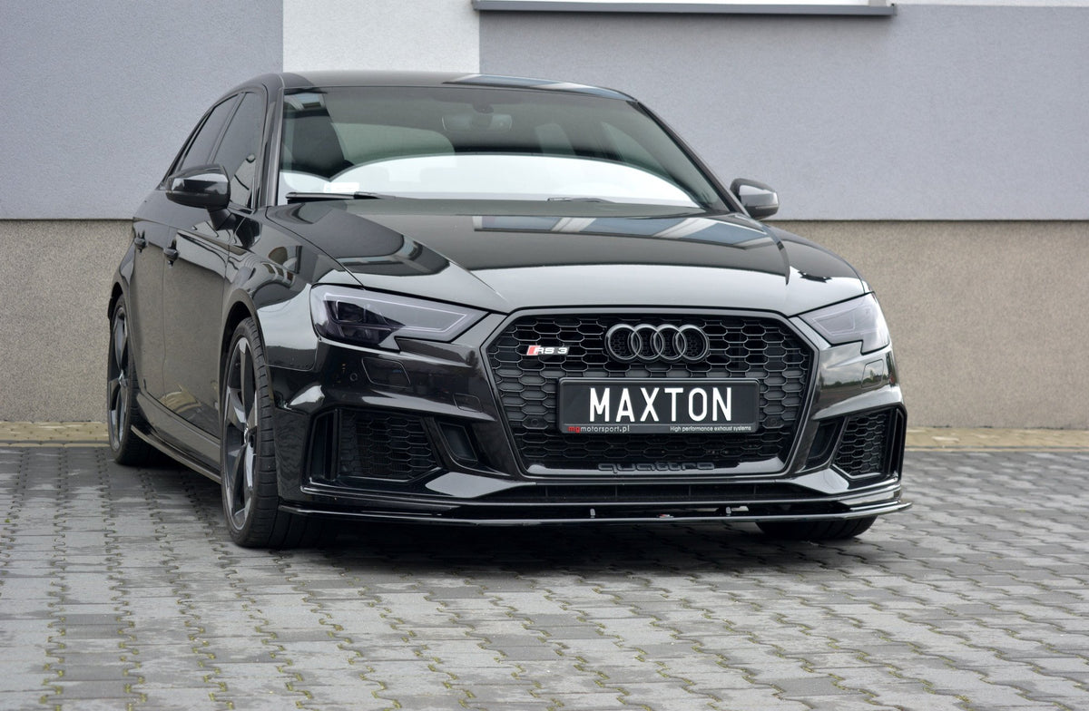Front Splitter V.1 suitable for Audi RS3 Sportback 8V Facelift