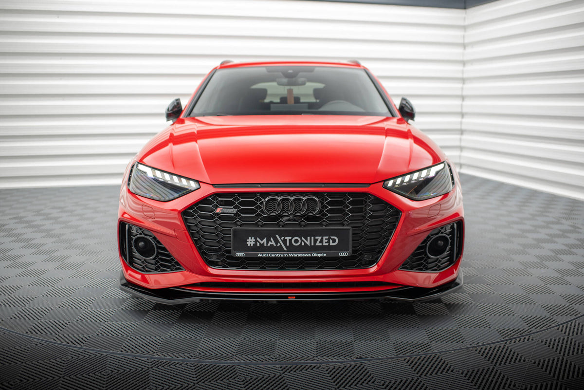 Front Splitter V.1 suitable for Audi RS4 B9 Facelift