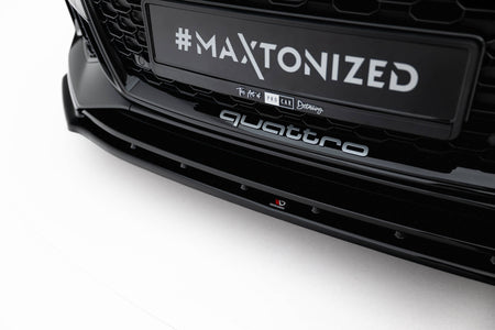 Front Splitter V.1 suitable for Audi RS5 Coupe / Sportback F5