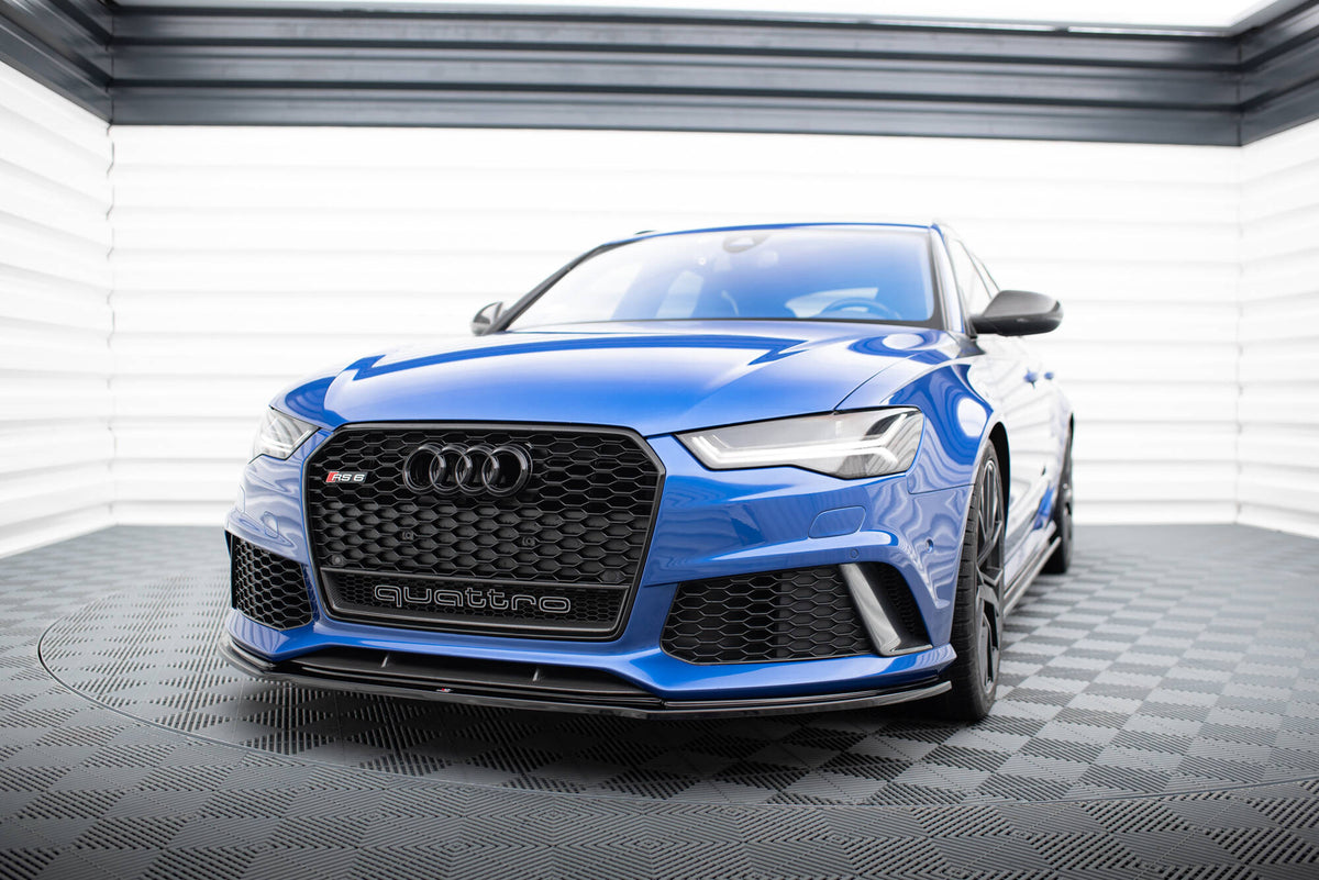 Front Splitter V.1 suitable for Audi RS6 C7 / C7 Facelift