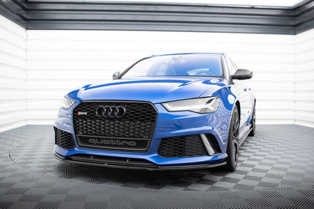 Front Splitter V.1 suitable for Audi RS6 C7 / C7 Facelift