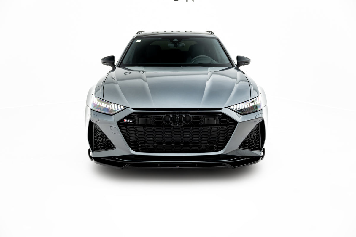 Front Splitter V.1 suitable for Audi RS6 C8 / C8 Facelift