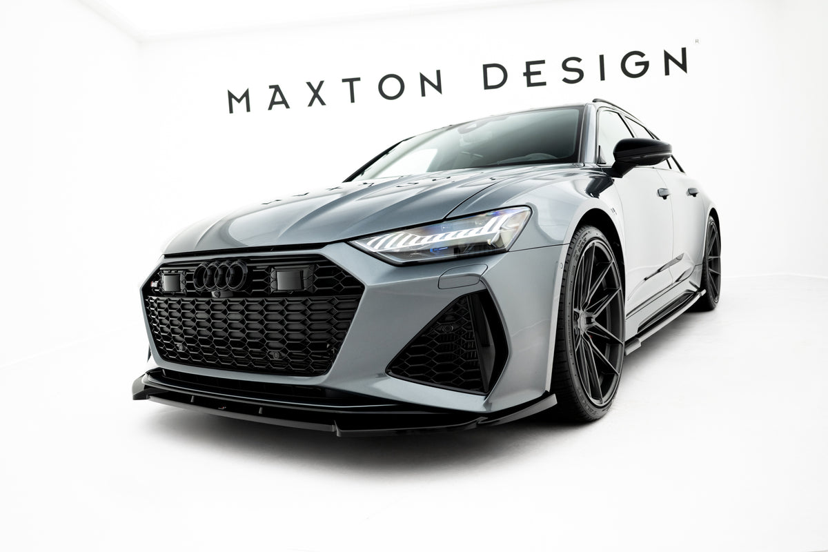 Front Splitter V.1 suitable for Audi RS6 C8 / C8 Facelift