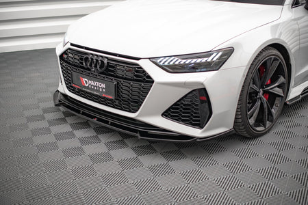 Front Splitter V.1 suitable for Audi RS7 C8