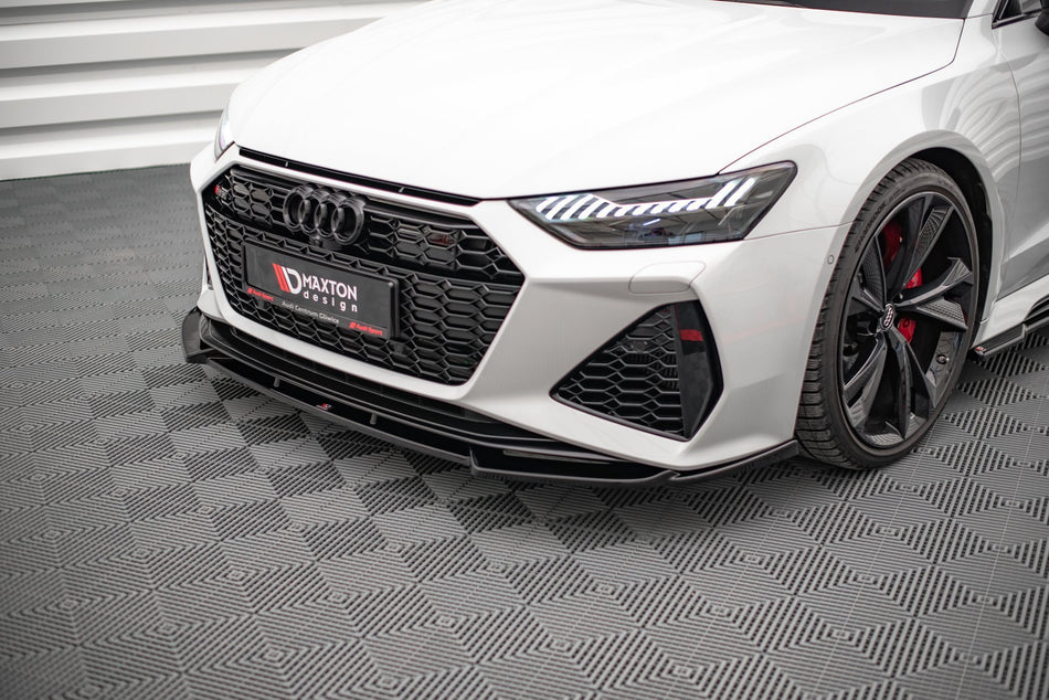 Front Splitter V.1 suitable for Audi RS7 C8