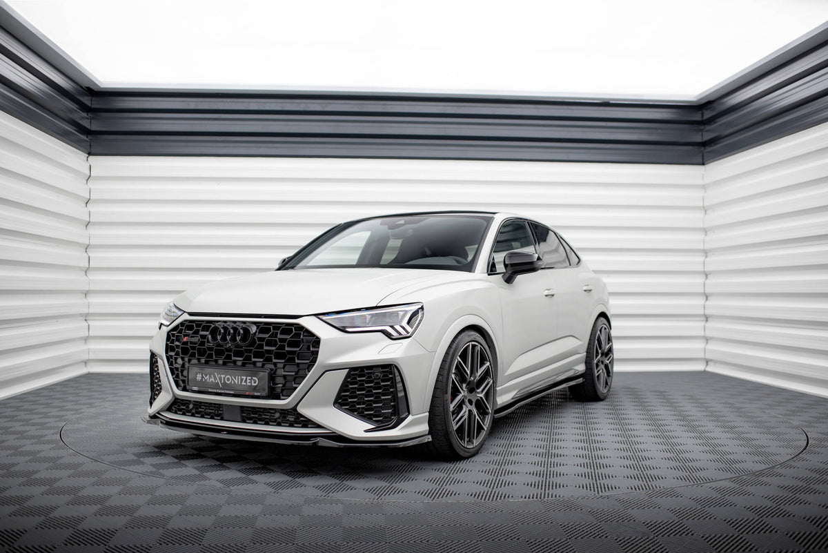 Front Splitter V.1 suitable for Audi RSQ3 Sportback / SUV F3
