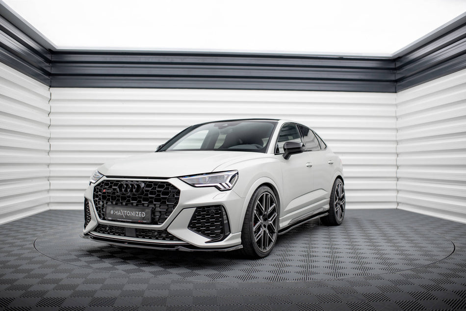 Front Splitter V.1 suitable for Audi RSQ3 Sportback / SUV F3