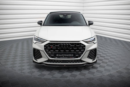 Front Splitter V.1 suitable for Audi RSQ3 Sportback / SUV F3