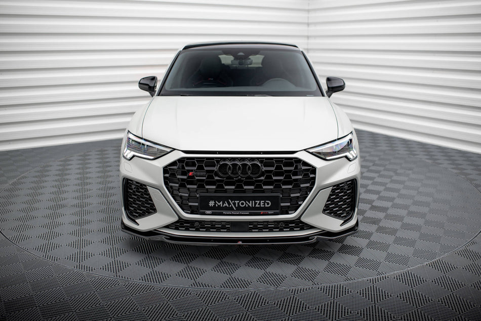 Front Splitter V.1 suitable for Audi RSQ3 Sportback / SUV F3