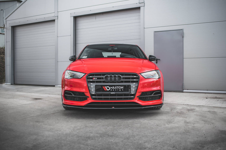 Front Splitter V.1 suitable for Audi S3 / A3 S-Line 8V Sedan / Cabrio