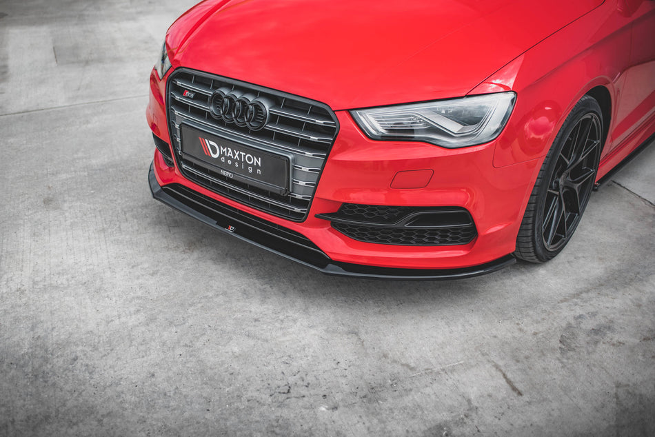 Front Splitter V.1 suitable for Audi S3 / A3 S-Line 8V Sedan / Cabrio