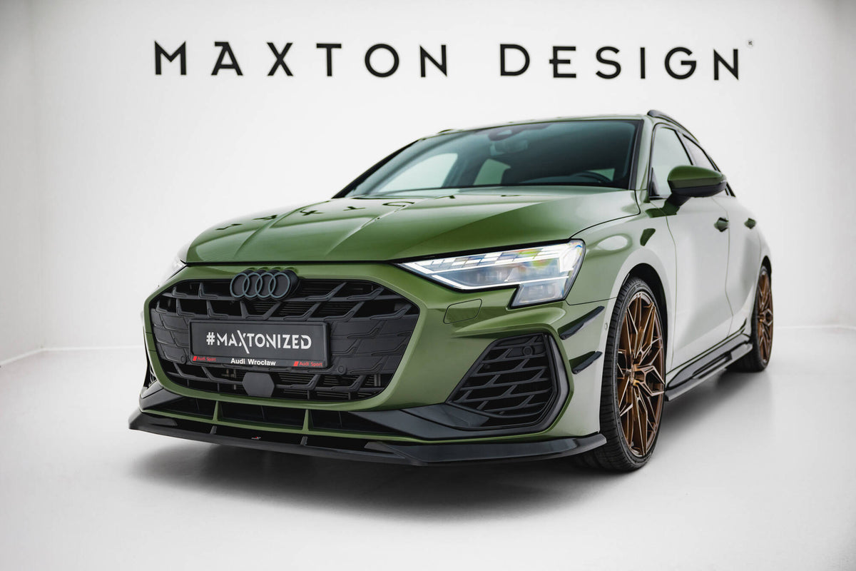Front Splitter V.1 suitable for Audi S3 Sportback / A3 S-line Sportback  8Y Facelift