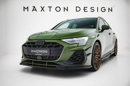 Front Splitter V.1 suitable for Audi S3 Sportback / A3 S-line Sportback  8Y Facelift