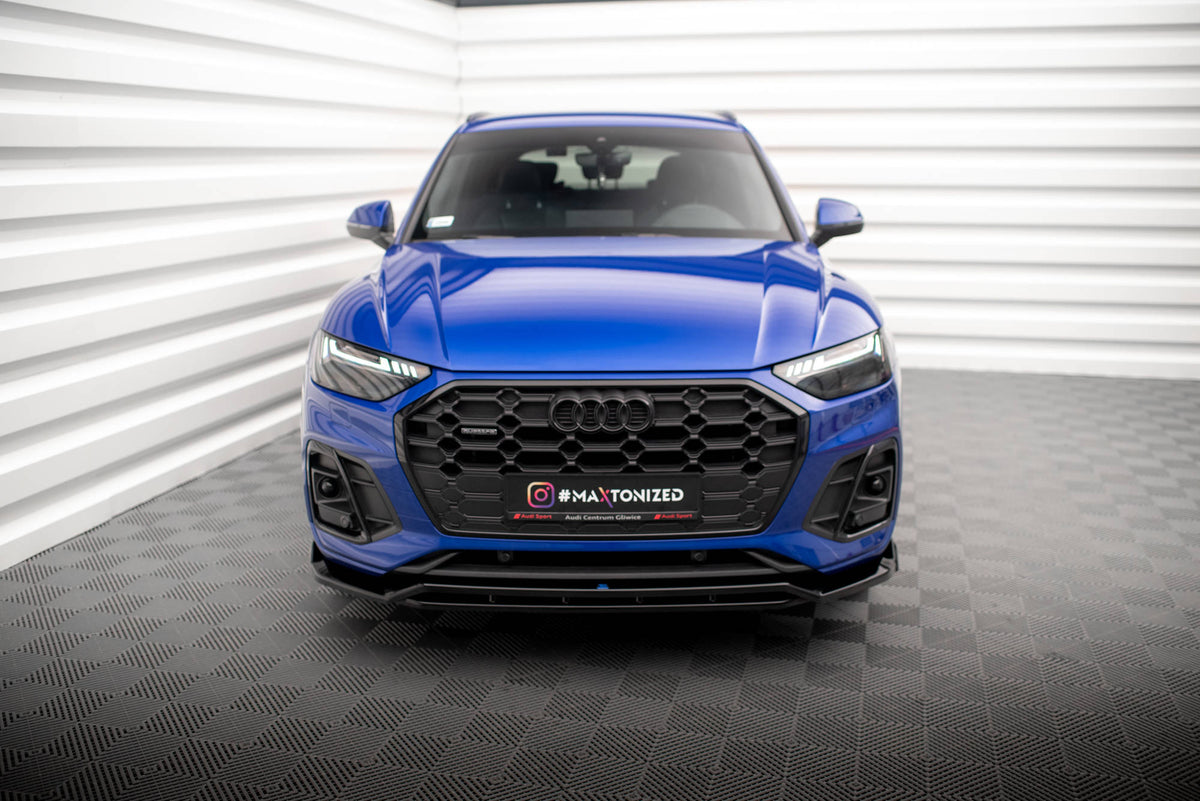Front Splitter V.1 suitable for Audi SQ5 / Q5 S-Line SUV / Sportback Mk2 Facelift