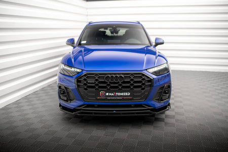 Front Splitter V.1 suitable for Audi SQ5 / Q5 S-Line SUV / Sportback Mk2 Facelift