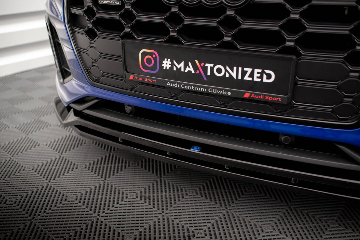 Front Splitter V.1 suitable for Audi SQ5 / Q5 S-Line SUV / Sportback Mk2 Facelift