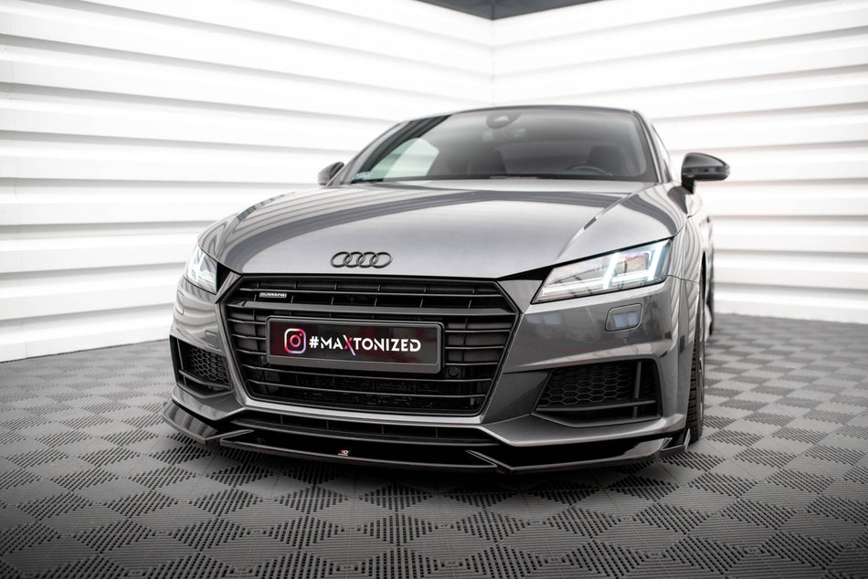 Front Splitter V.1 suitable for Audi TT S / S-Line 8S