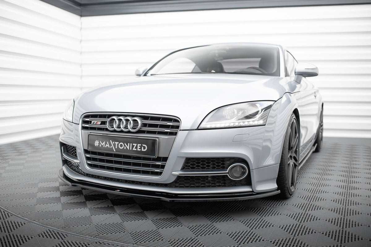 Front Splitter V.1 suitable for Audi TT S / TT S-Line 8J Facelift