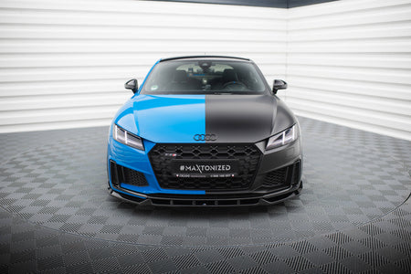 Front Splitter V.1 suitable for Audi TT S / TT S-Line 8S Facelift