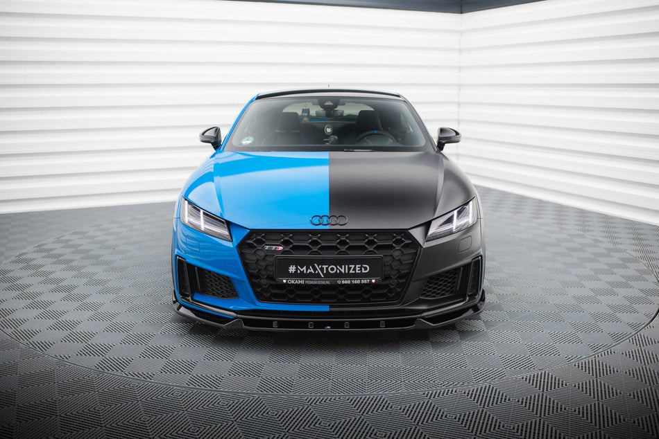 Front Splitter V.1 suitable for Audi TT S / TT S-Line 8S Facelift