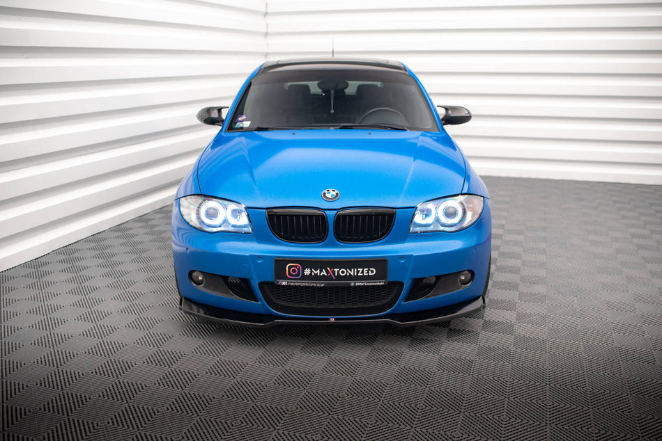 Front Splitter V.1 suitable for BMW 1 M-Pack E87 / E81 Facelift