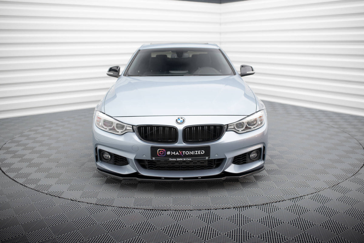 Front Splitter V.1 suitable for BMW 4 Coupe / Gran Coupe / Cabrio M-Pack F32 / F36 / F33