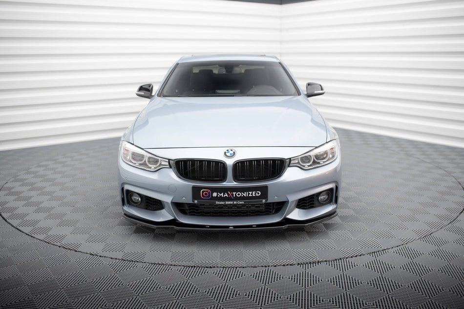 Front Splitter V.1 suitable for BMW 4 Coupe / Gran Coupe / Cabrio M-Pack F32 / F36 / F33