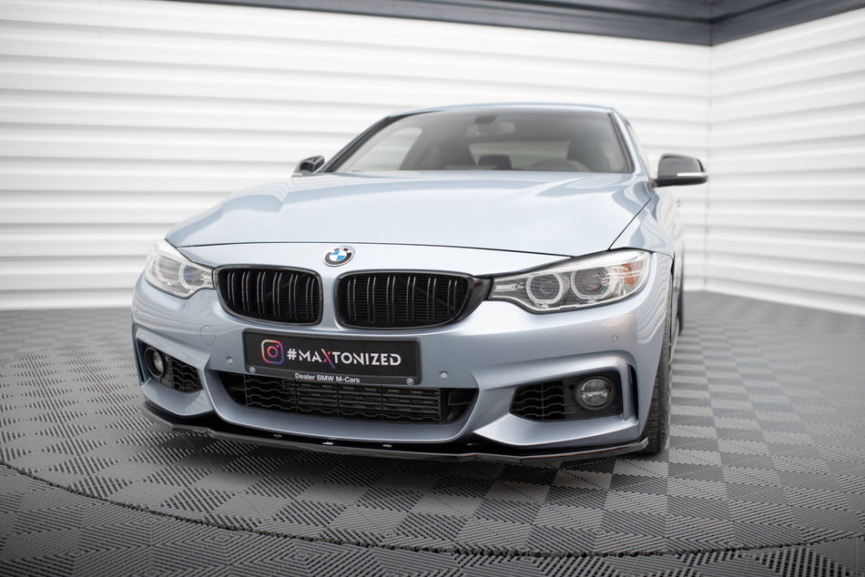 Front Splitter V.1 suitable for BMW 4 Coupe / Gran Coupe / Cabrio M-Pack F32 / F36 / F33