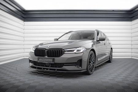 Front Splitter V.1 suitable for BMW 5 G30 / G31 Facelift