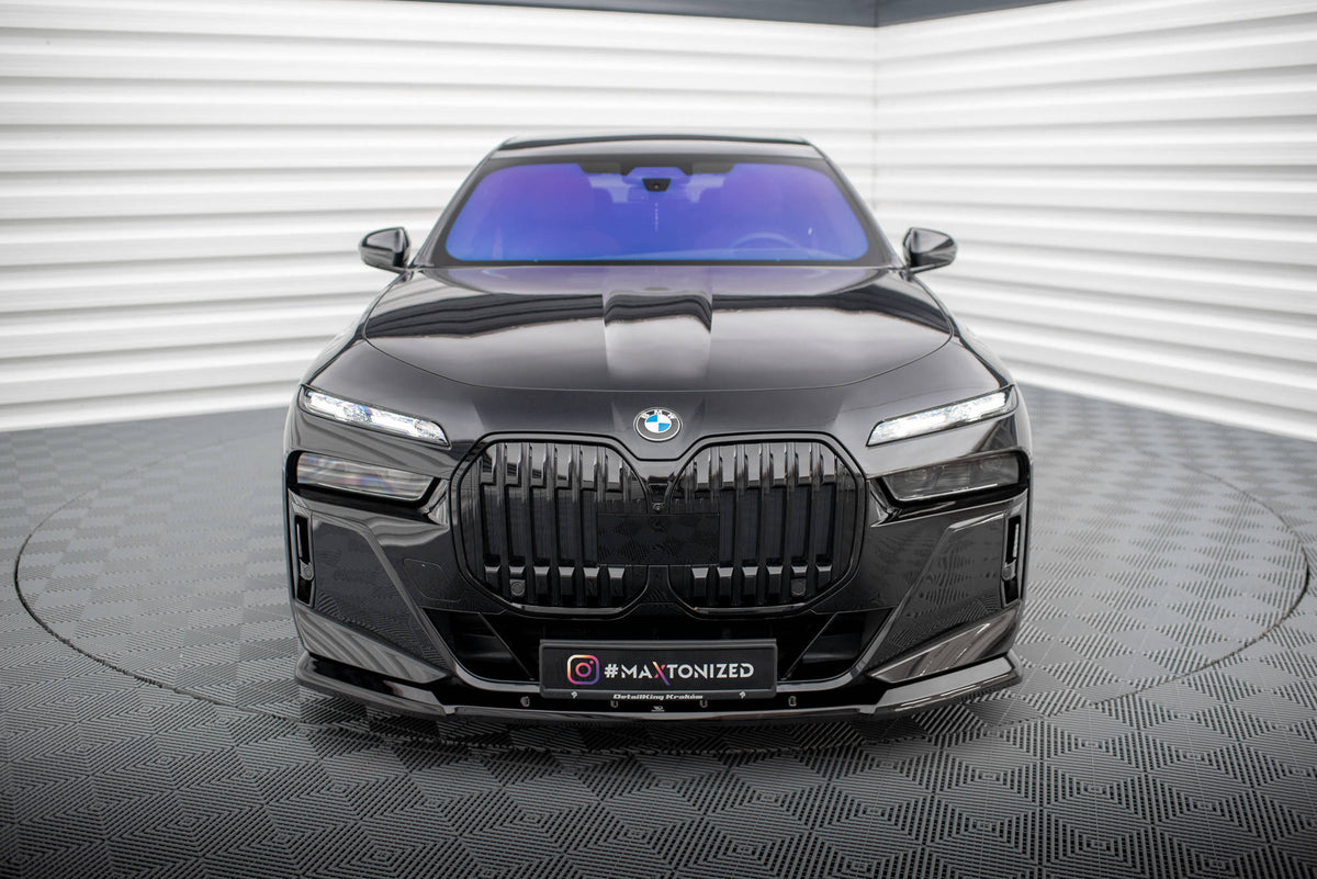 Front Splitter V.1 suitable for BMW 7 M-Pack / M760e / i7 M-Pack G70