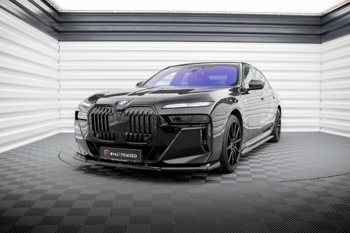 Front Splitter V.1 suitable for BMW 7 M-Pack / M760e / i7 M-Pack G70