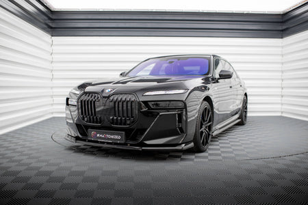 Front Splitter V.1 suitable for BMW 7 M-Pack / M760e / i7 M-Pack G70