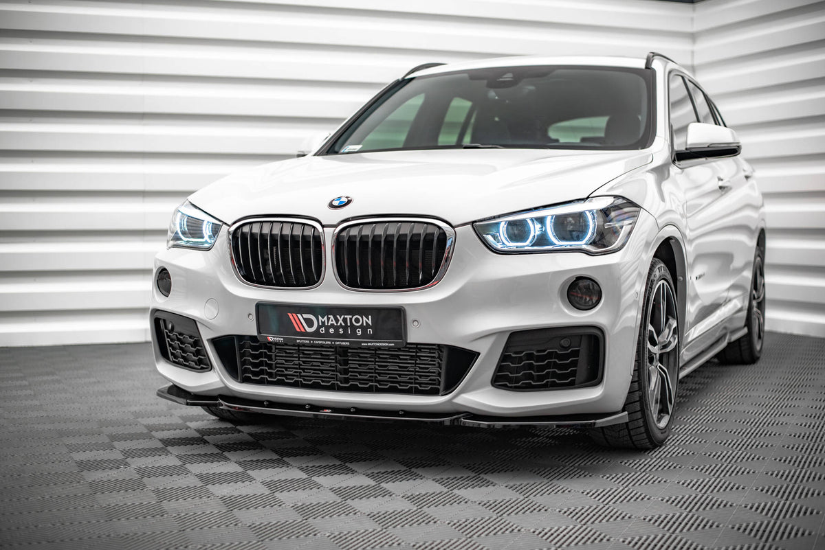 Front Splitter V.1 suitable for BMW X1 M-Pack F48