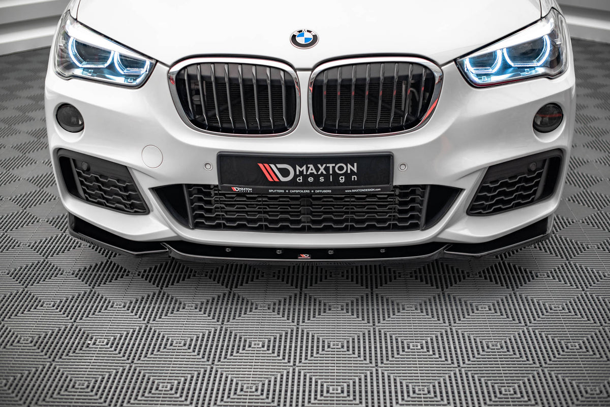 Front Splitter V.1 suitable for BMW X1 M-Pack F48