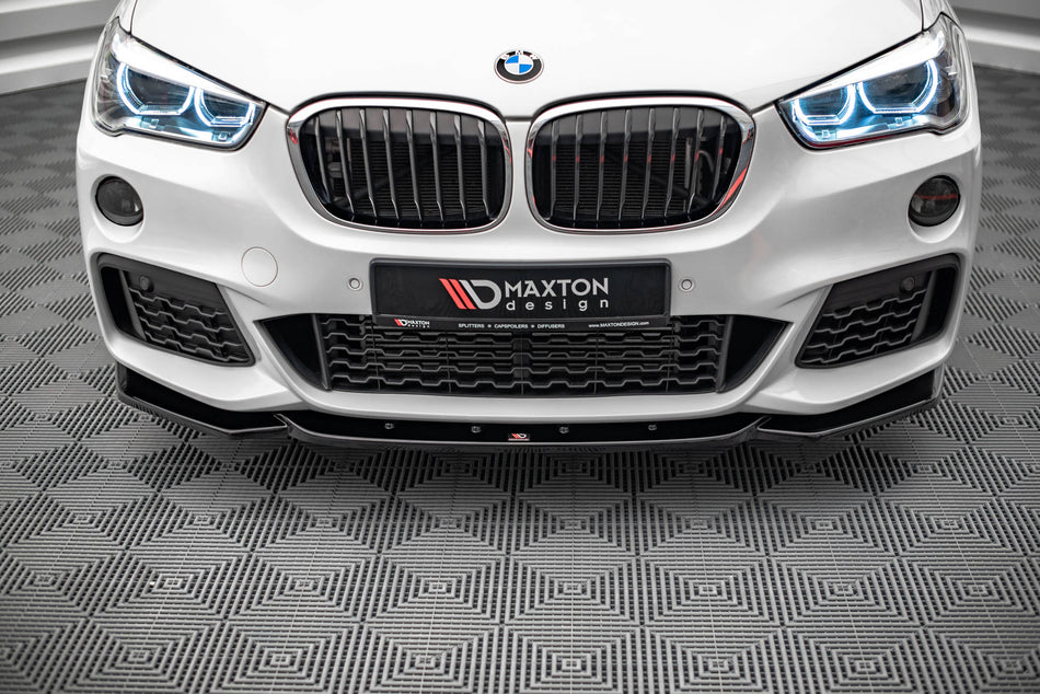 Front Splitter V.1 suitable for BMW X1 M-Pack F48