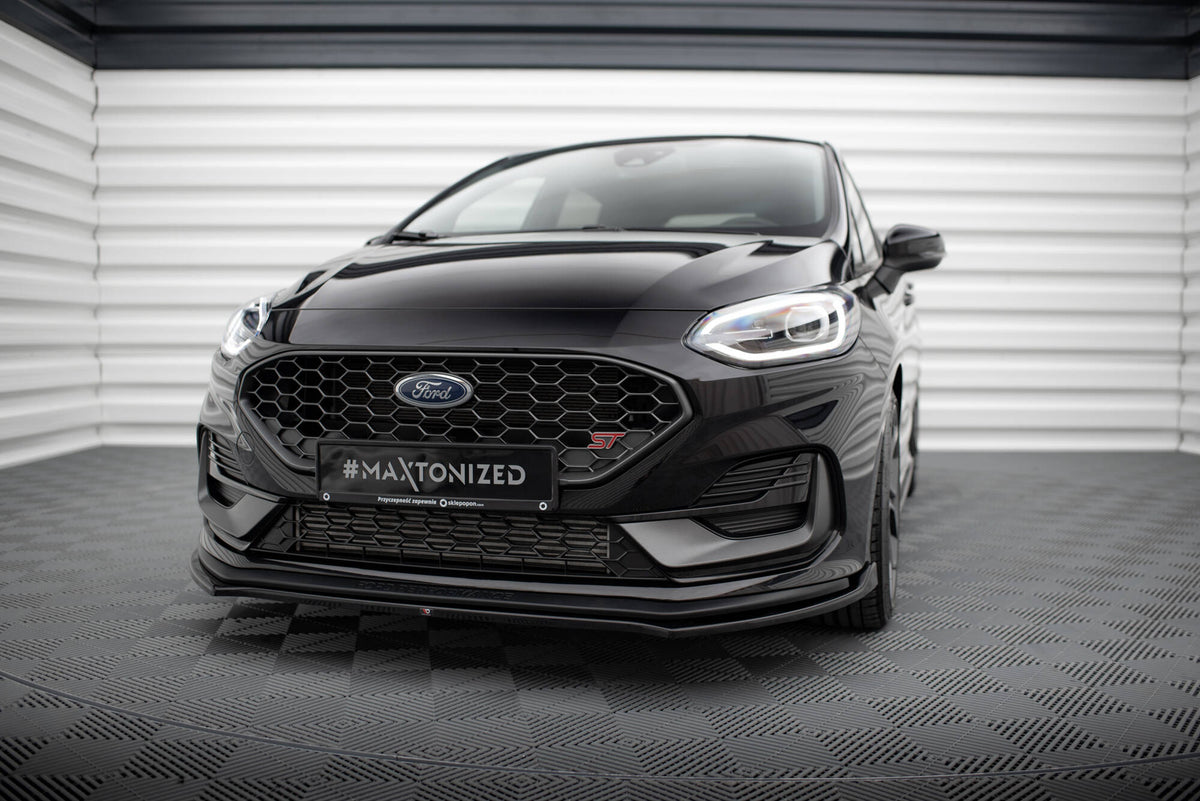 Front Splitter V.1 suitable for Ford Fiesta ST / ST-line Mk8 Facelift