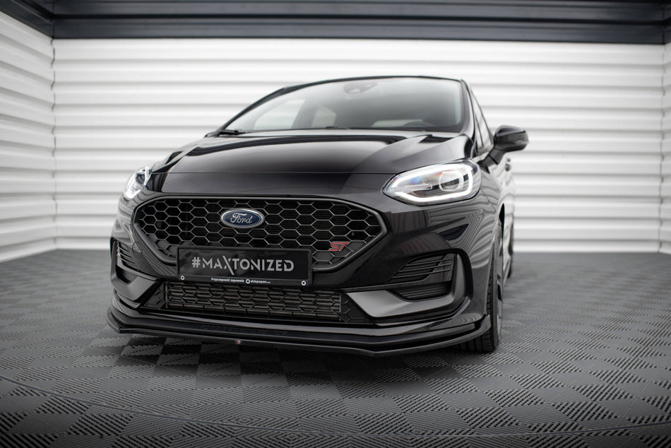 Front Splitter V.1 suitable for Ford Fiesta ST / ST-line Mk8 Facelift