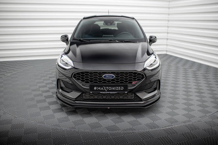 Front Splitter V.1 suitable for Ford Fiesta ST / ST-line Mk8 Facelift