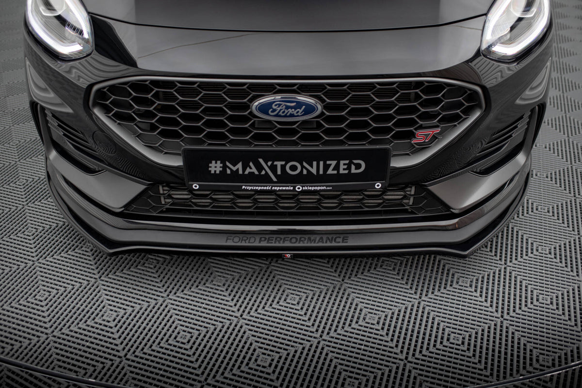 Front Splitter V.1 suitable for Ford Fiesta ST / ST-line Mk8 Facelift